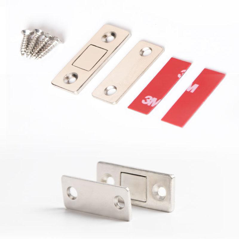 🚪🧲 LIMITED-TIME 50% OFF! 6-Piece Ultra-Thin Magnetic Door Catch Set – No-Drill Installation, Strong Hold & Stainless Steel Design 🏠