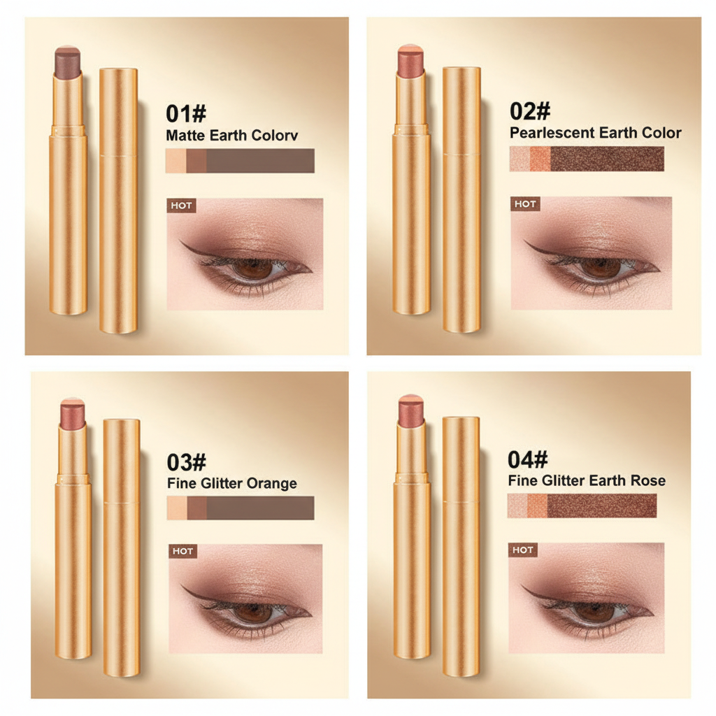 Gradient Three-Color Eyeshadow Stick
