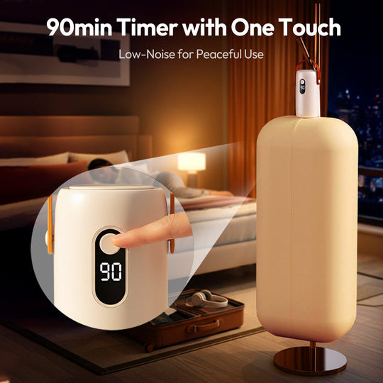 Mini draagbare opvouwbare wasdroger