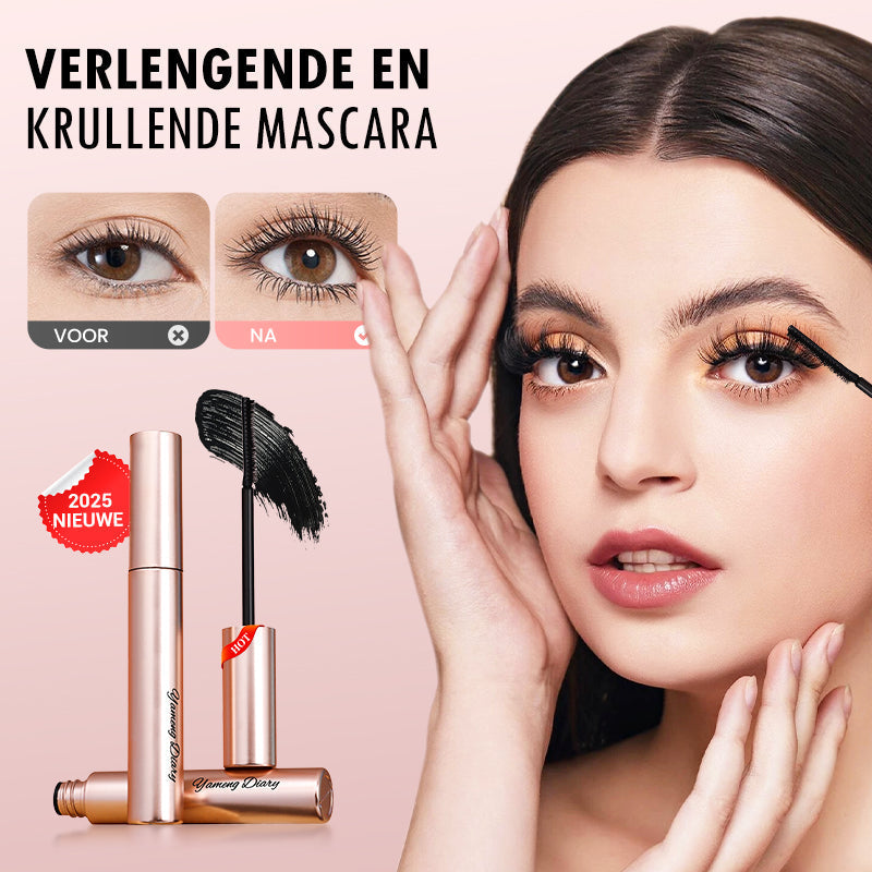 ✨Compra 1 e obtén 1 rizador de pestanas gratis✨ Máscara de pestanas de longa duración para alongar e rizar