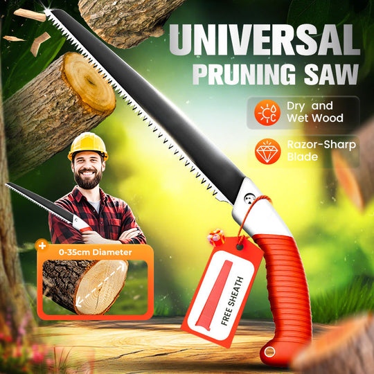⏳Limited-time 30% off⏰Lightweight And Sharp Universal Pruning Saw With Sheath🪵🪚