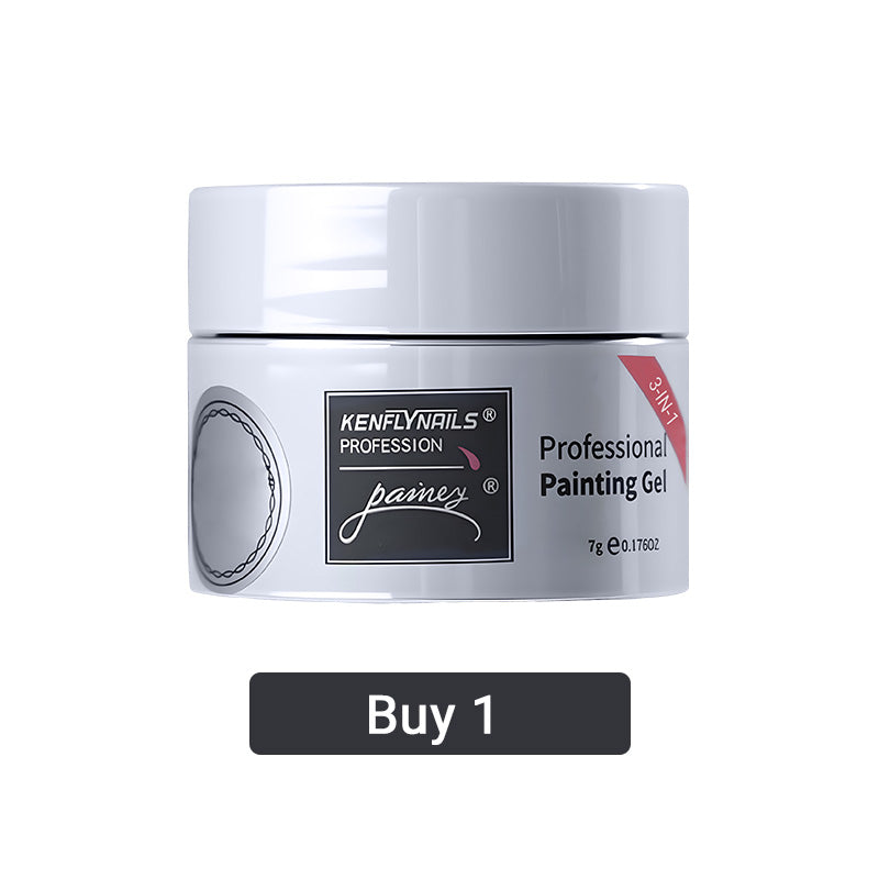 🎉Compra 3 e leva 5 gratis💅Base de uñas en gel multiusos 3 en 1 con alta transparencia