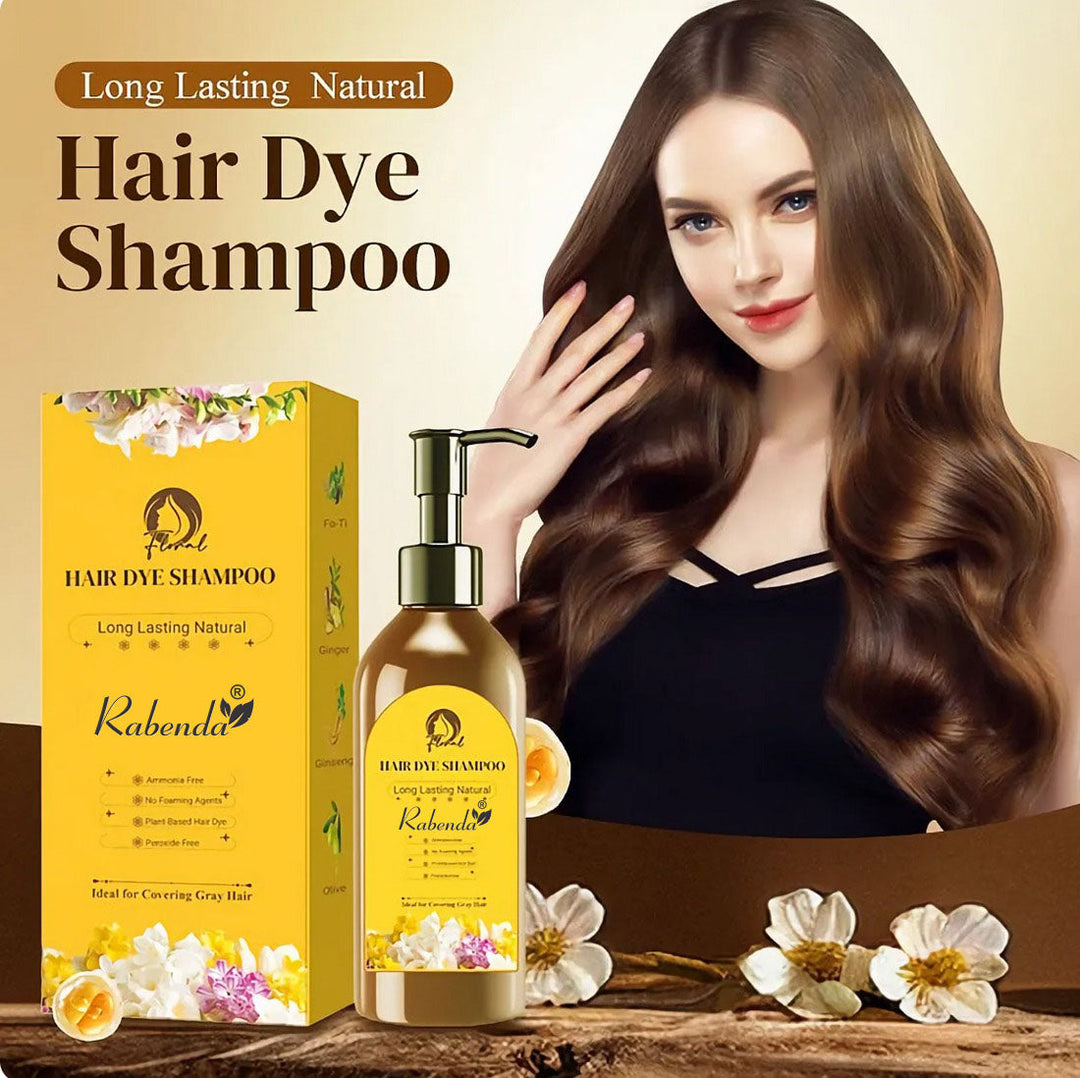 Sommarerbjudande 50 % RABATT✨Japanskt långvarigt naturligt hårfärgsschampo🔥GRATIS hårfärgningsverktyg🎁