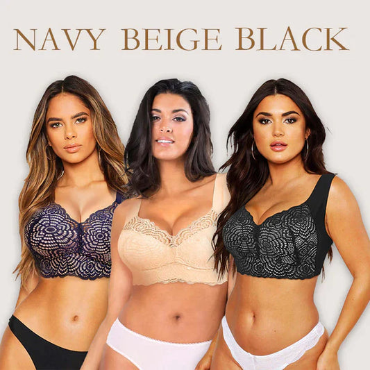 🔥👙LAST DAY -Buy 2 Get 1 Free(3 PCS) 🔥| Ultimate Lift Stretch Full Shape Seamless Lace Bra