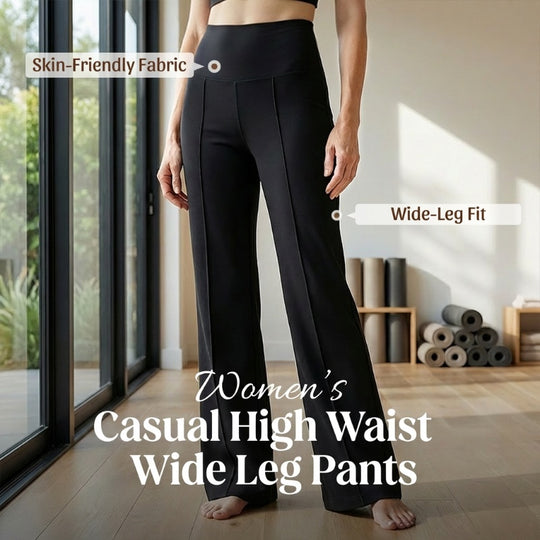 🔥🎁New arrival 50% OFF💕Women's Casual High Waist Wide Leg Pants