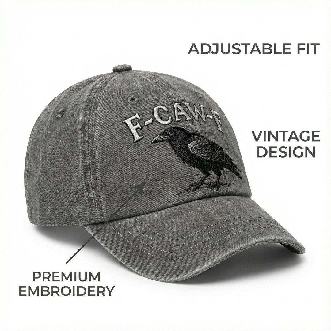 🔥New Arrivals Exclusive Sale🔥Adjustable Vintage F-CAW-F Crow Hat