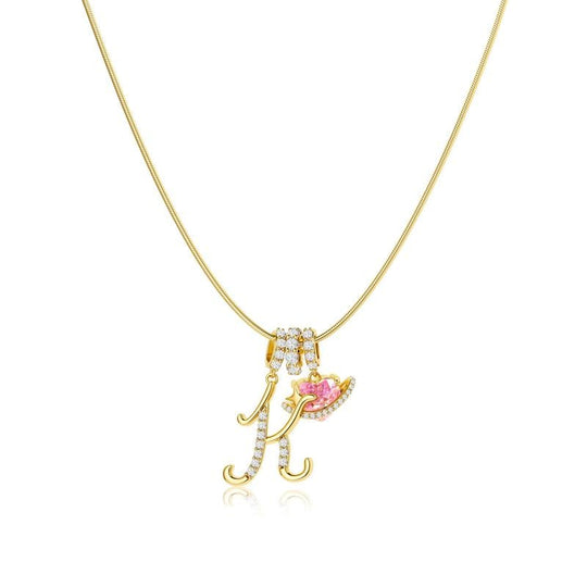 💖Last Day Huge Discount✨3-Layering Initial A-Z Letter Pendant Necklaces🎀
