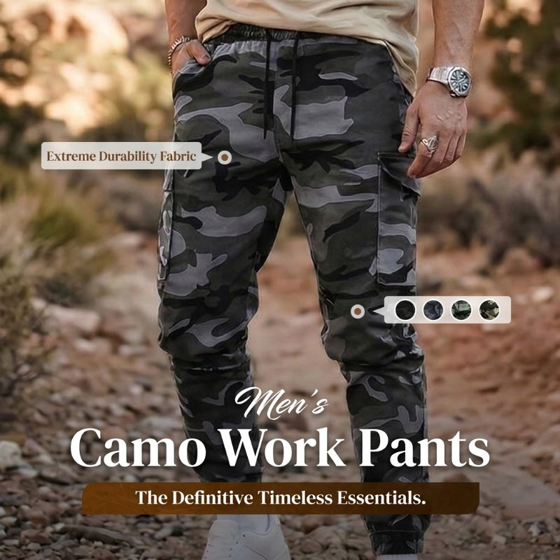 Hot Sale 50% OFF🔥Casual Camo Work Pants