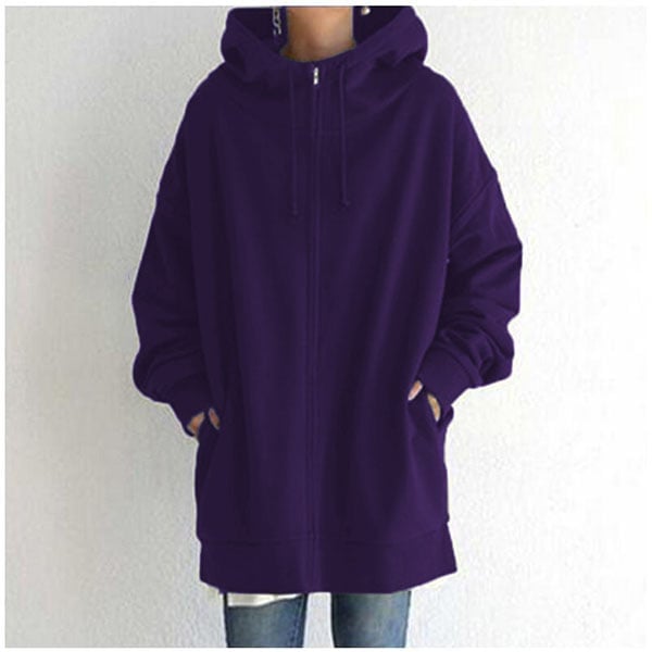 49% OFF🌷Women's Autumn/Winter Zipper Hooded Sweater