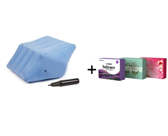 🔥🎁New arrival 50% OFF💥🛏️Inflatable leg pillows on the bed to prevent varicose veins