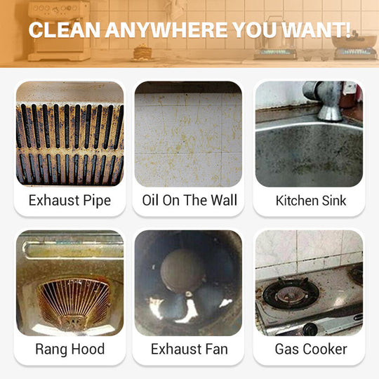 🔥2026 Kitchen Hot Sale 🍃Multifunctional Kitchen Foam Cleaner