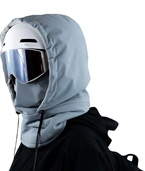 🎄Weihnachtsangebot 50 % Rabatt – wasserdichte Skimütze mit Fleecefutter und Kapuze, Wintermütze für den Außenbereich