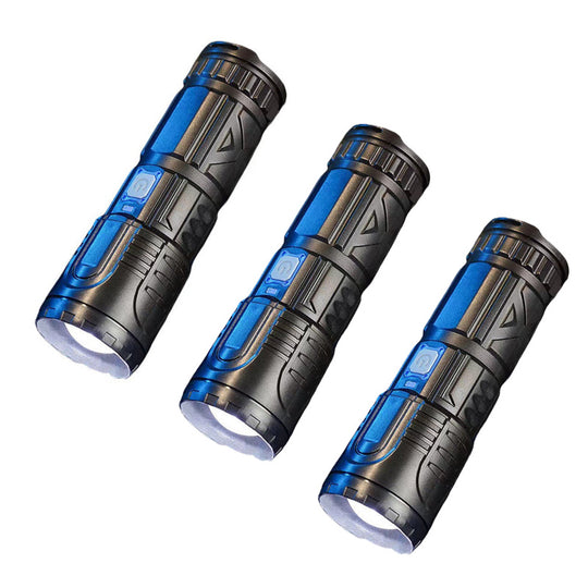 🔥Last Day Sale - 50% OFF🔥White Laser Telescopic Zoom Flashlight