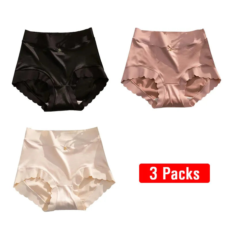 Premium Satin Antibacterial Panties Silky Skin-Loving Comfort • Odor-Control Tech • Moisture-Wicking Magic