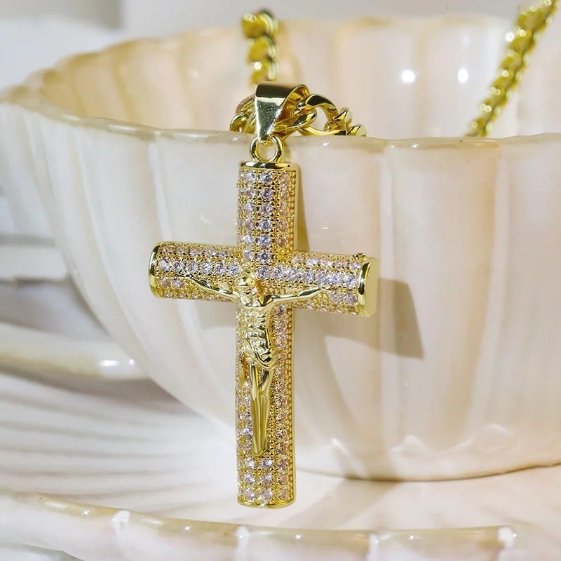 🎁Early Christmas Hot Sale 49% OFF🎅✝️Jesus Crucifix Pendant Necklace