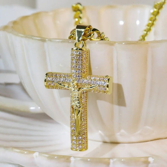 🎁Early Christmas Hot Sale 49% OFF🎅✝️Jesus Crucifix Pendant Necklace
