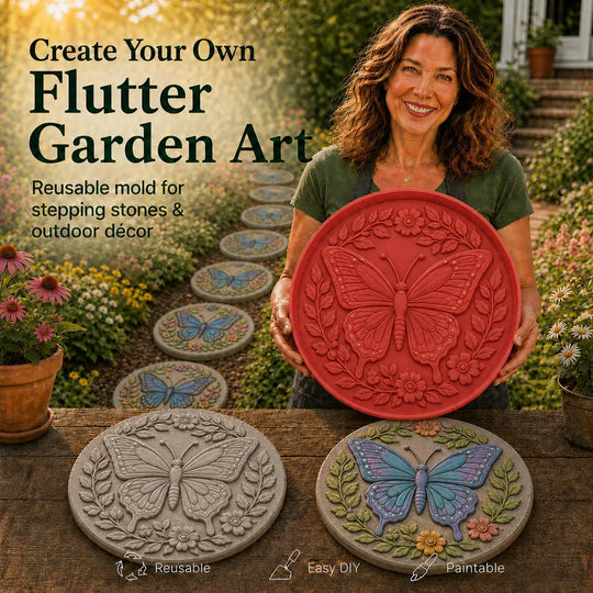 💥 LAST DAY 49% OFF - 🐦Garden Art Stepping Stone Mold 🌺Reusable Garden Art Mold – Make Your Garden Truly One of a Kind (📦Buy 2 Free Shipping)