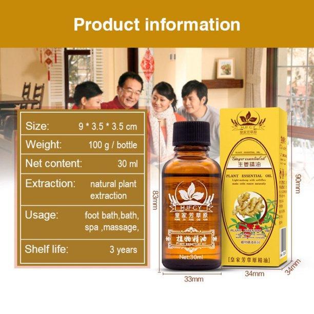 Pure Natural Ginger Essential Oil