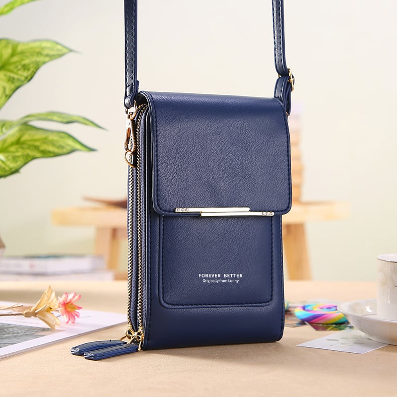 ⌛⏰50% OFF – Today Only!🎁👝Use Your Phone Hands-Free! Touchscreen Crossbody Bag – No-Dig Design