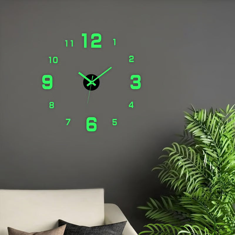 🎁Time-Sensitive Exclusive Deal!🔥 Modern 3D Digital Wall Clock – Silent Acrylic Luminous Wall Decor, Night Glow Easy-Read Time Display, Stylish Home Decoration & Gift