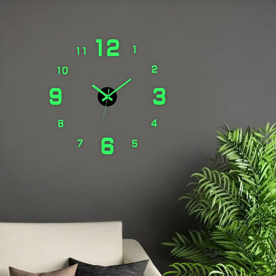 🎁Time-Sensitive Exclusive Deal!🔥 Modern 3D Digital Wall Clock – Silent Acrylic Luminous Wall Decor, Night Glow Easy-Read Time Display, Stylish Home Decoration & Gift