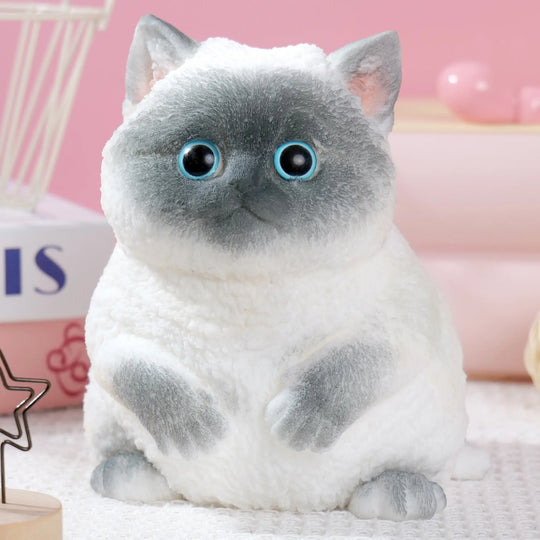🎁Time-Sensitive Exclusive Deal!🐱Soft and Cuddly Cat – Stress-Relief Squeezable Toy❤️