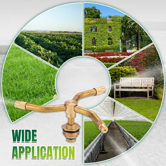 Automatic rotating sprinkler