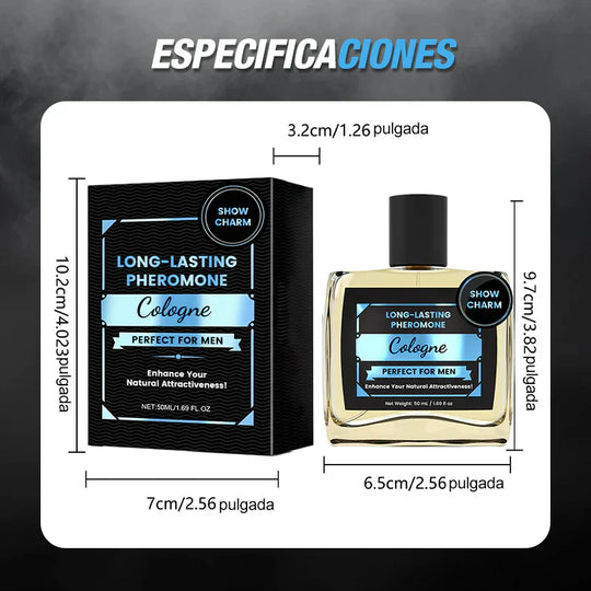 🚀Long-Lasting Pheromone Cologne for Men❤️‍🔥| 24H Magnetic Attraction | Women-Voted Most Addictive Scent