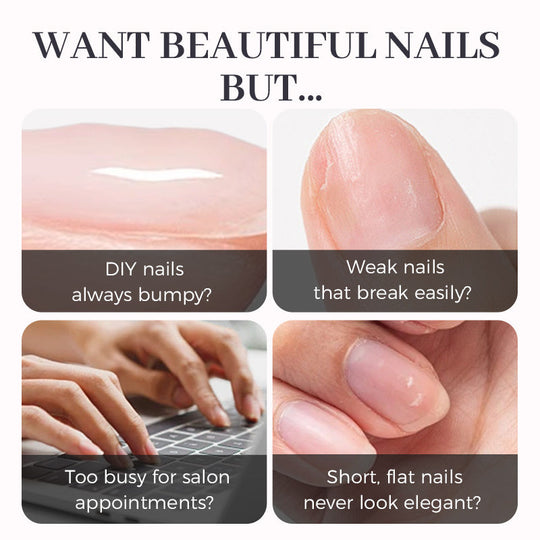 🎉Compra 3 e leva 5 gratis💅Base de uñas en gel multiusos 3 en 1 con alta transparencia