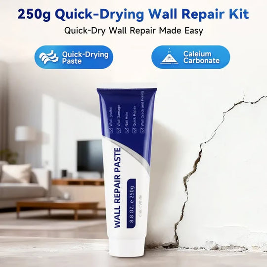 🏆Special Price ￡7.99!!🔬 2026 Innovation | Wall Repair Paste | Fills Cracks & Holes in 1 Step 🏠【Flash Sale】