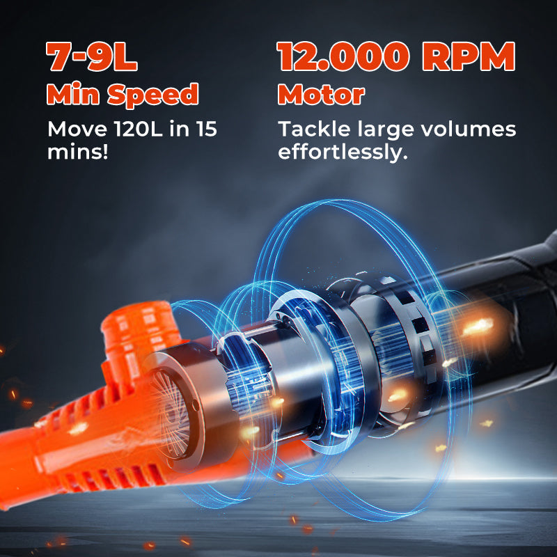 ⛽ 50% OFF NOW! 🔋 Battery Powered Liquid Transfer Pump – Fast & Safe Siphoning, Auto-Stop Function & Multi-Fluid Use (Fuel/Water/Oil) 🚗