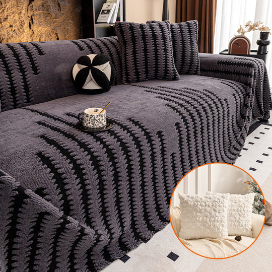 💥2026 Collection Presale🔥Thick, Non-Slip Sofa Blanket for Cozy Autumn and Winter Days