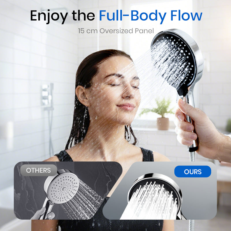 💐50 % RABATT! Verstellbarer Hochdruck-Duschkopf – Erfrischendes 360°-Duscherlebnis 💧🚿【Begrenztes Angebot】