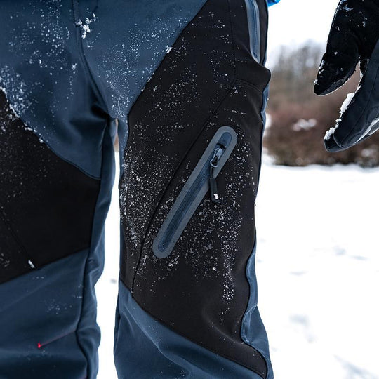 🏆¡¡¡ÚLTIMO DÍA DE VENTA 50% DE DESCUENTO!!!🔥Pantalones cargo impermeables de invierno para hombre con forro polar
