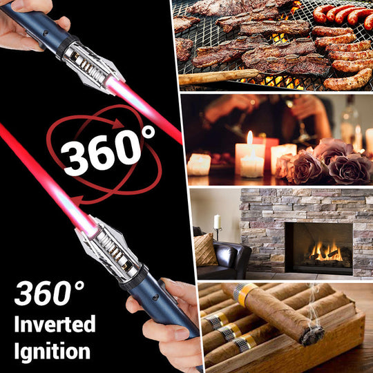 🔥2026 Hot Sale🔥 Multifunctional Large Windproof Welding Torch Lighter