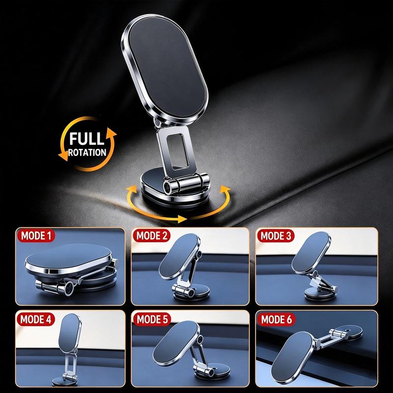 🎁2026 New Arrivals 50% OFF💥Phone Holder Strong magnet, 360° rotation & foldable metal. Safer driving – grab yours! ✅
