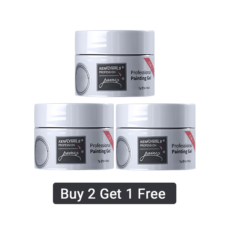 🎉Compra 3 e leva 5 gratis💅Base de uñas en gel multiusos 3 en 1 con alta transparencia