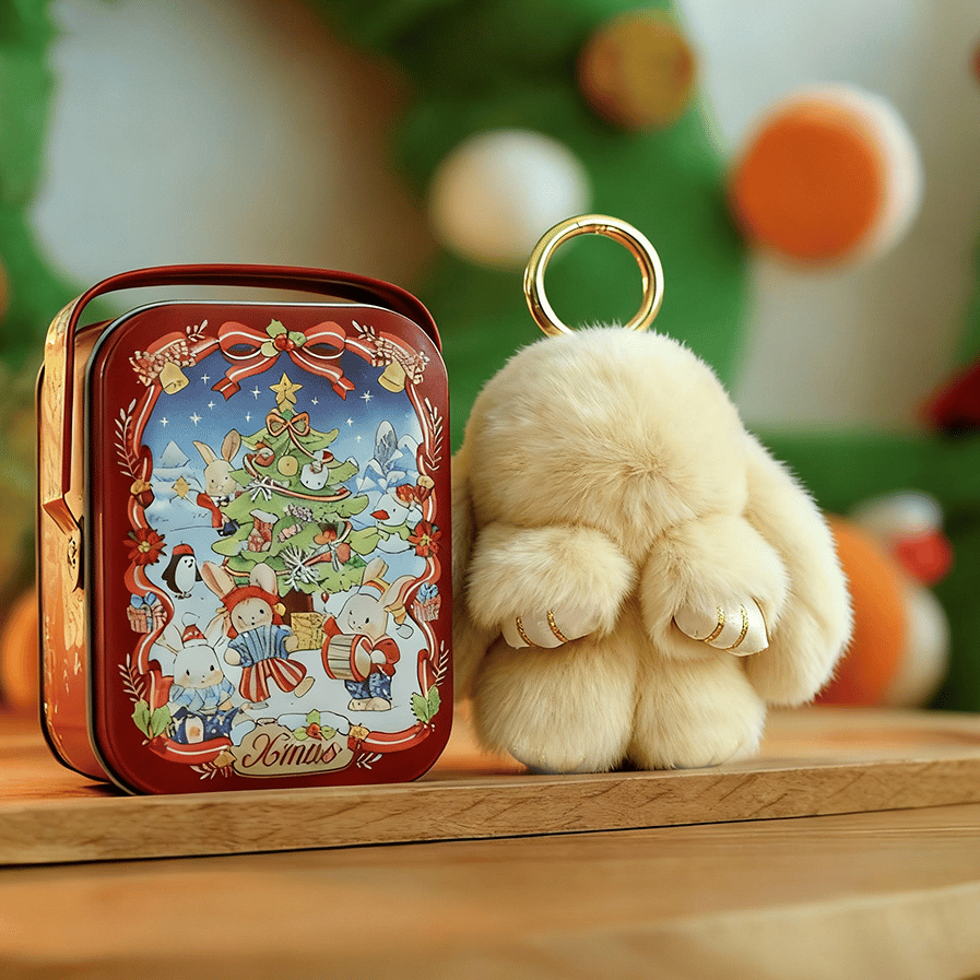 🏆LIMITED TIME SPECIAL SALE 30% OFF🐰 Handmade Soft Bunny PomPom Charms