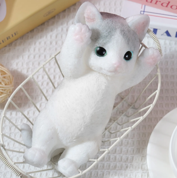 LIMITED-TIME 30% OFF! ✨Soft and Cuddly Cat – Stress-Relief Squeezable Toy