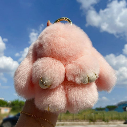 🏆LIMITED TIME SPECIAL SALE 30% OFF🐰 Handmade Soft Bunny PomPom Charms