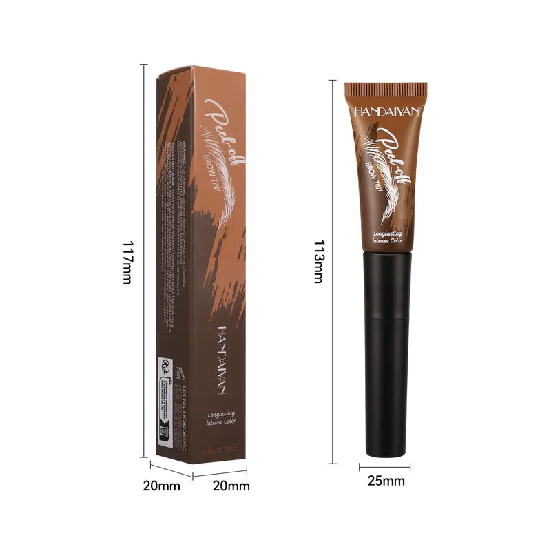 ⏳🏆LAST DAY SALE: ￡12.99!!💞Buy 1 Get 1 Free💞🎨Waterproof Brow Tint – Peel‑off, easy apply. Covers greys, shapes perfectly. A brow game changer!🌟