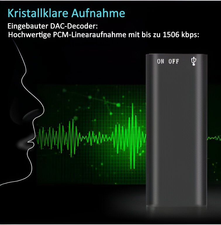 🔥2026 New Arrivals: 30% Off for a Limited Time!🔥 – Smart Sound Capture, Compact & Easy to Use, Long Battery Life 🔋