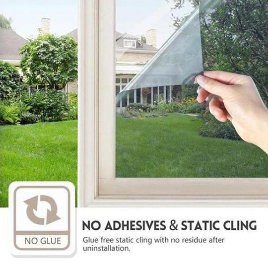 🪟 50% OFF NOW! 🔒 Window Peeping Proof Sticker – One-Way Privacy, UV Protection & Easy Application 🏠