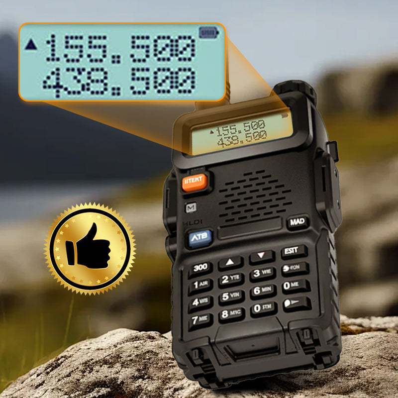 🔥Hot Sale 52% Off🔥📡 UV-5R Ham Radio Long Range UV5R Two Way Radio Dual Band Walkie