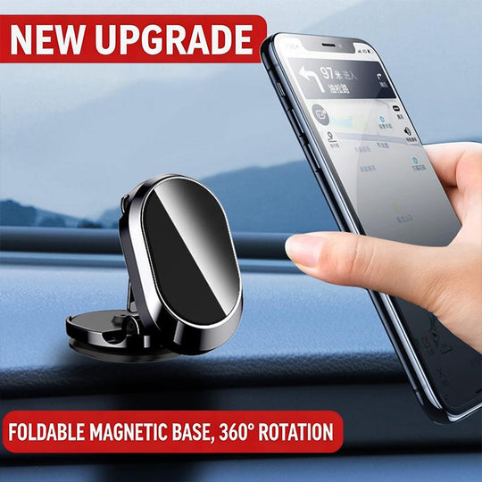 🎁2026 New Arrivals 50% OFF💥Phone Holder Strong magnet, 360° rotation & foldable metal. Safer driving – grab yours! ✅