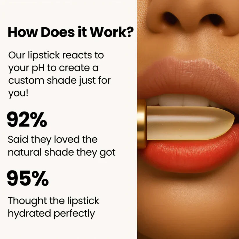 🏆BUY 1 GET 1 FREE!🎁- ✨Transferproof Color-Changing Lipstick💄CrystalClear Color Alchemy 💋 Auto-Tints on Contact!