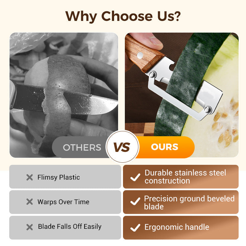 ✨Köp 1 få 1 gratis✨Multifunktionell grönsaksskalare för kök