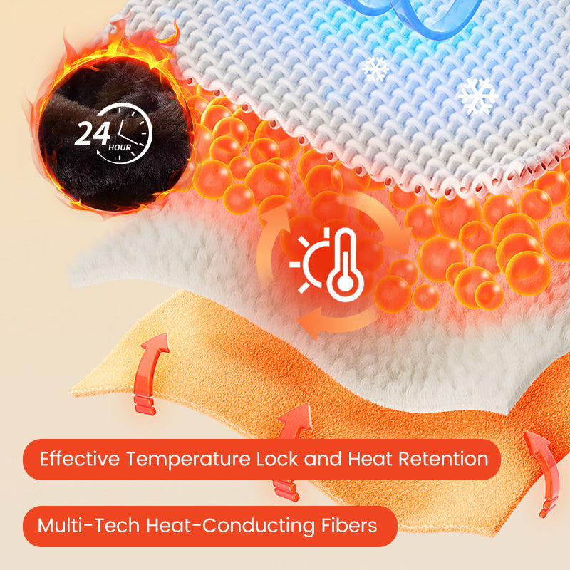 🔥Díol Te 2025🔥Cóta Parka Teirmeach le Cochall na bhFear