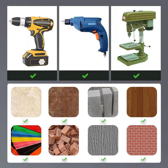 🔥Summer Specials🔥High hardness skewed head eccentric drill