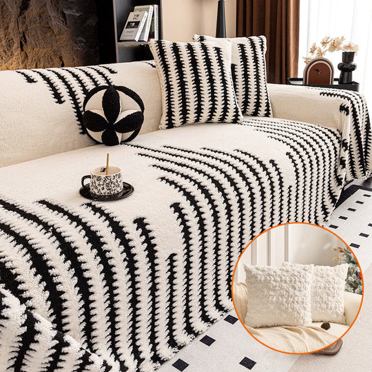 💥2026 Collection Presale🔥Thick, Non-Slip Sofa Blanket for Cozy Autumn and Winter Days